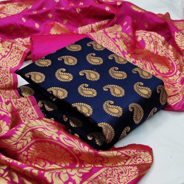 Banarasi Silk with Jacquard Dupatta Suits 18