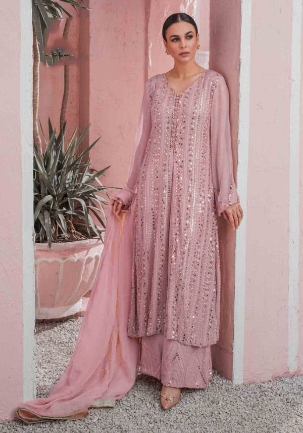 Pakistani Georgette with Embroidery Work Suits 03