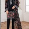 Black super hit design Pakistani suits with Embroidery
