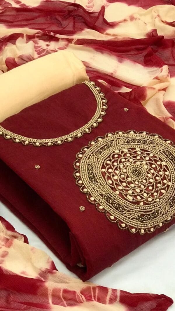 New Modal Chanderi Silk Suits Non Catalog 04
