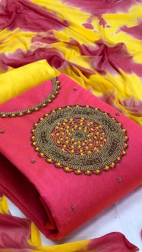 New Modal Chanderi Silk Suits Non Catalog 05