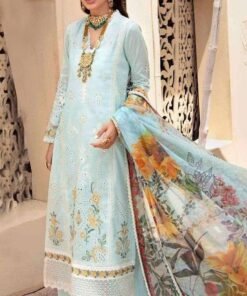New Pakistani Lawn Cotton Heavy Embroidered Suits 03