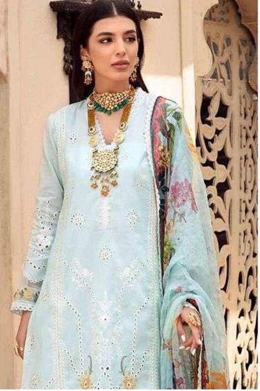 heavy embroidery cotton suits