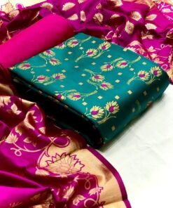 Banarasi Silk with Jacquard Dupatta Suits 19