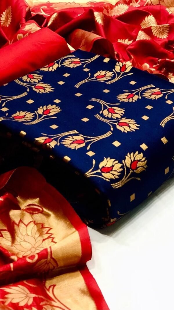 Banarasi Silk with Jacquard Dupatta Suits 22