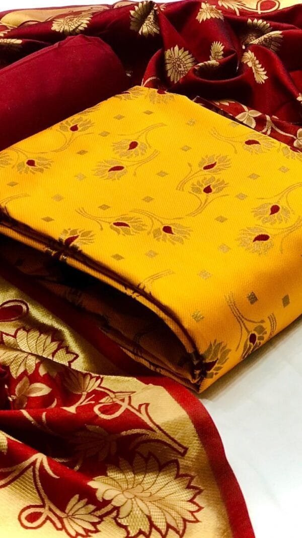 Banarasi Silk with Jacquard Dupatta Suits 24