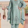 Georgette Embroidered Pakistani Suits with Khatli Handwork 01