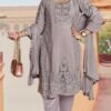 Georgette Embroidered Pakistani Suits with Khatli Handwork 03