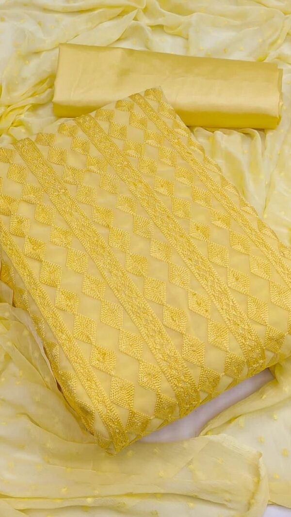 Georgette Exclusive Dress Material Suit 02