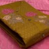 Slab Cotton with Sequince Work Dress Material 01