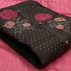 Slab Cotton with Sequince Work Dress Material 04