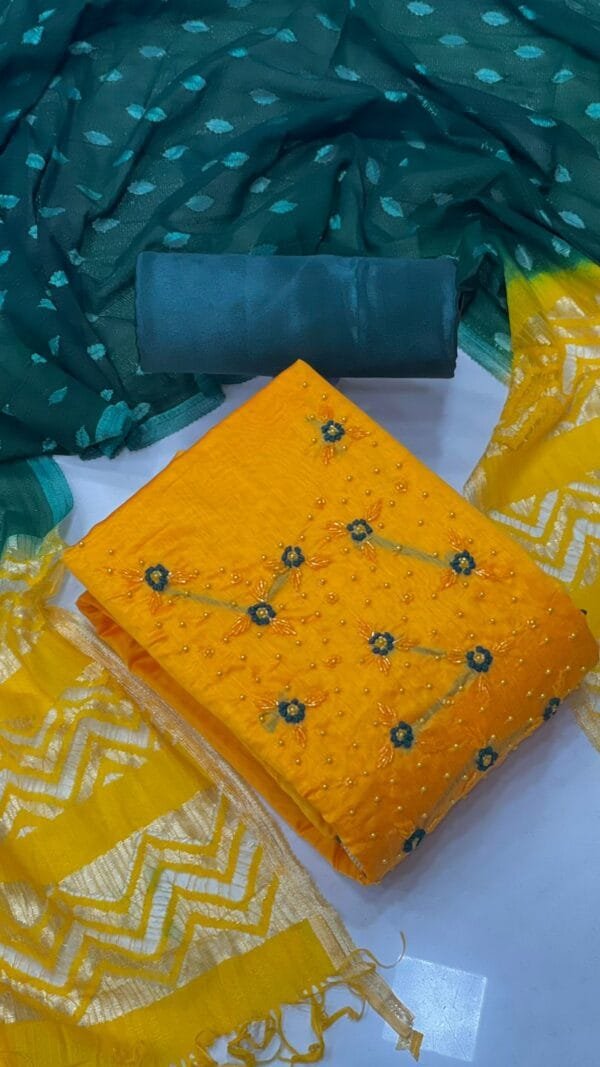 New Modal Chanderi Silk Suits Non Catalog 03