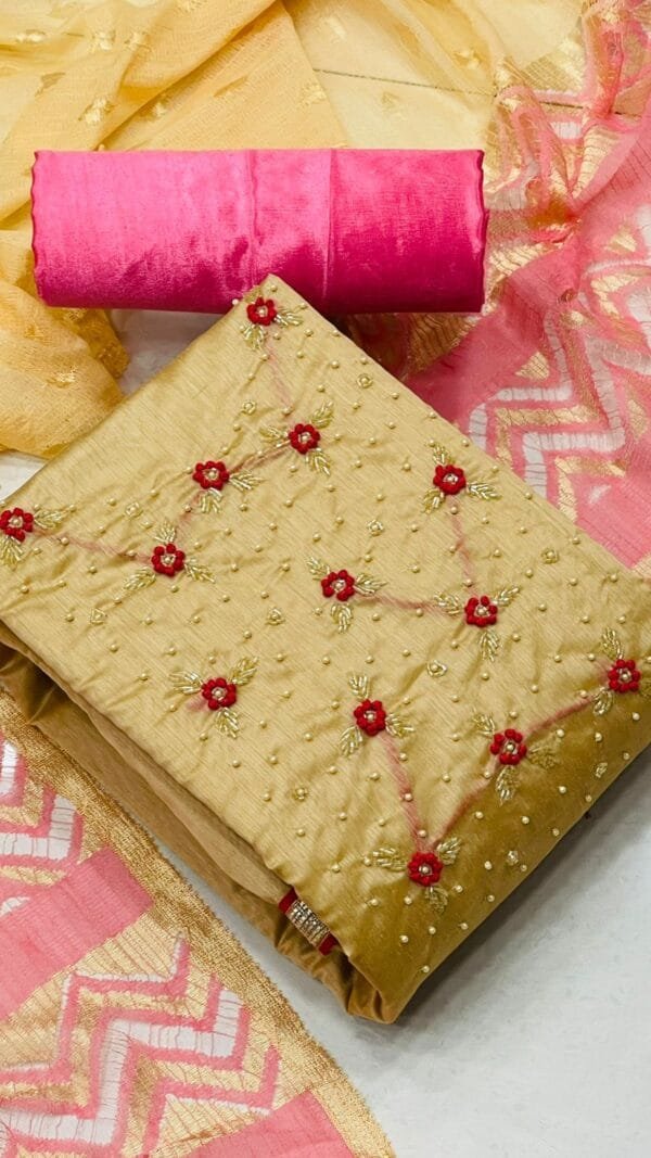 New Modal Chanderi Silk Suits Non Catalog 05