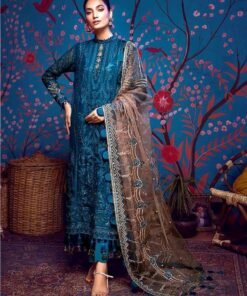 Pakistani New Fox Georgette Design Suits with Embroidery