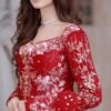 New Butterfly Net Heavy Embroidery Suits 01