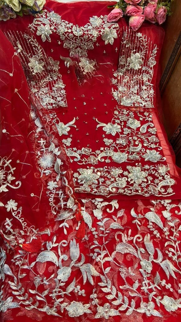 New Butterfly Net Heavy Embroidery Suits 01