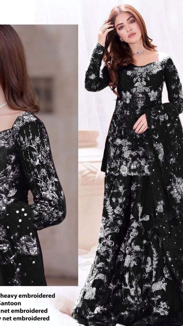 New Butterfly Net Heavy Embroidery Suits 02