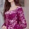 New Butterfly Net Heavy Embroidery Suits 05