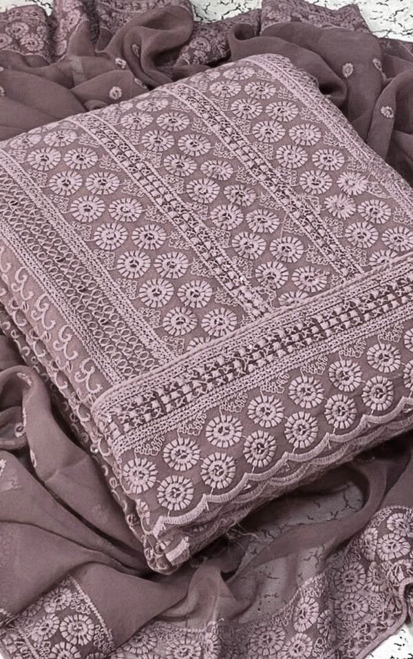 New Georgette Chiffli Work Suits 03
