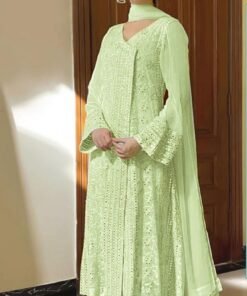 Georgette Embroidery With Pearl Indian Pakistani Suits Online 02