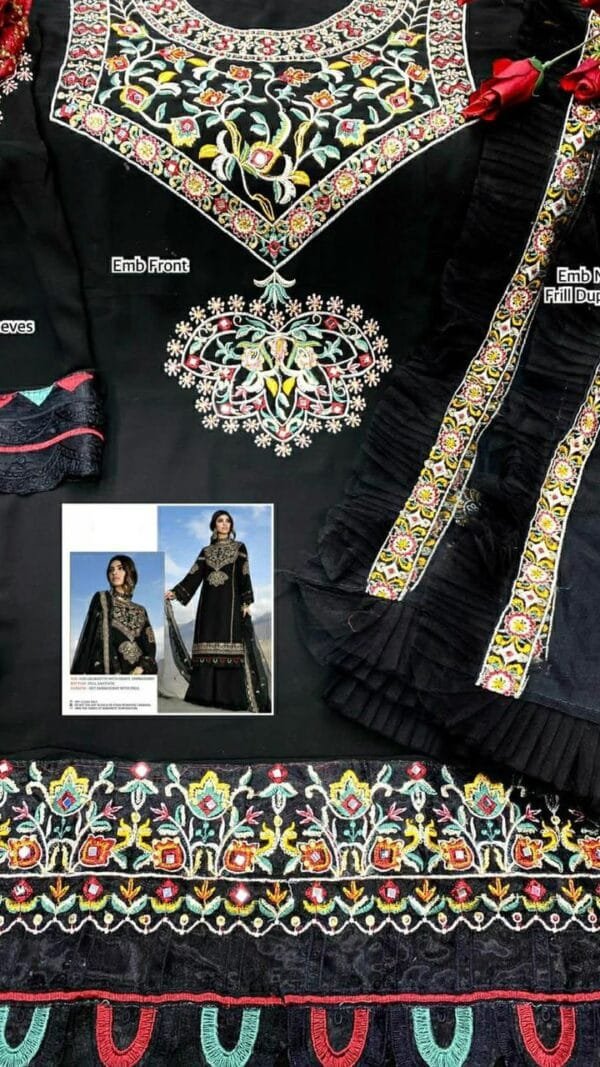 Black Wholesale Pakistani Suits In India R 492