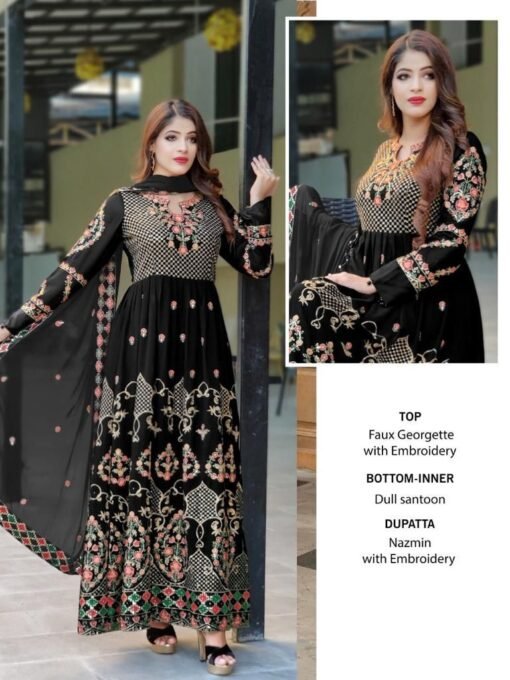Georgette Pakistani Suits Online India Wholesale 01
