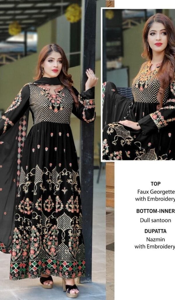 Georgette Pakistani Suits Online India Wholesale 01
