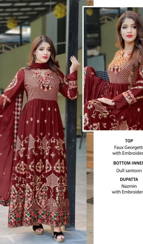 Georgette Pakistani Suits Online India Wholesale 02