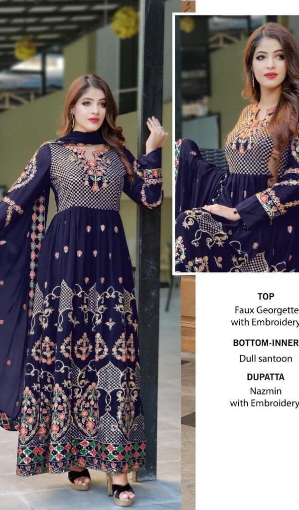 Georgette Pakistani Suits Online India Wholesale