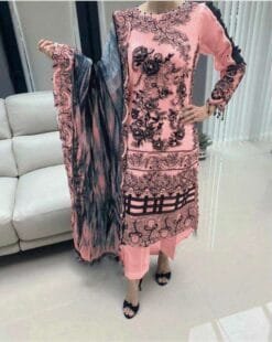 Georgette Pakistani Suits Wholesalers In Surat 20014-B