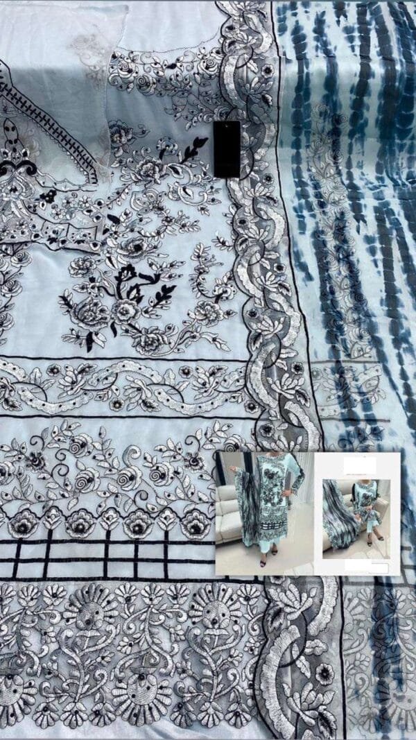 Georgette Pakistani Suits Wholesalers In Surat 20014-C