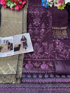 Georgette Wholesale Pakistani Suits Online India 8124-E