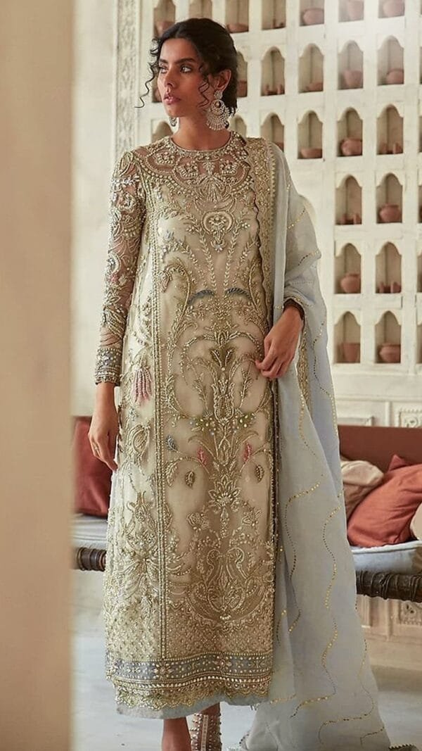 Heavy Fox Gerogette Dn S 106 Pakistani Suits In Wholesale Price
