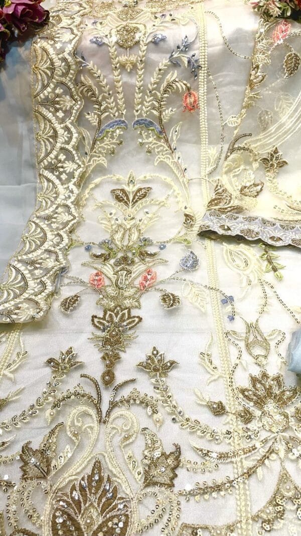 Heavy Fox Gerogette Dn S 106 Pakistani Suits In Wholesale Price