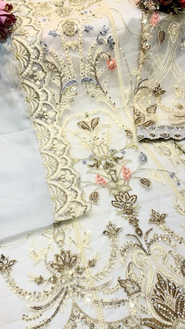 Heavy Fox Gerogette Dn S 106 Pakistani Suits In Wholesale Price