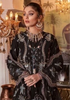 Net Embroidery Work Dn 56083 Pakistani Suits Wholesale India