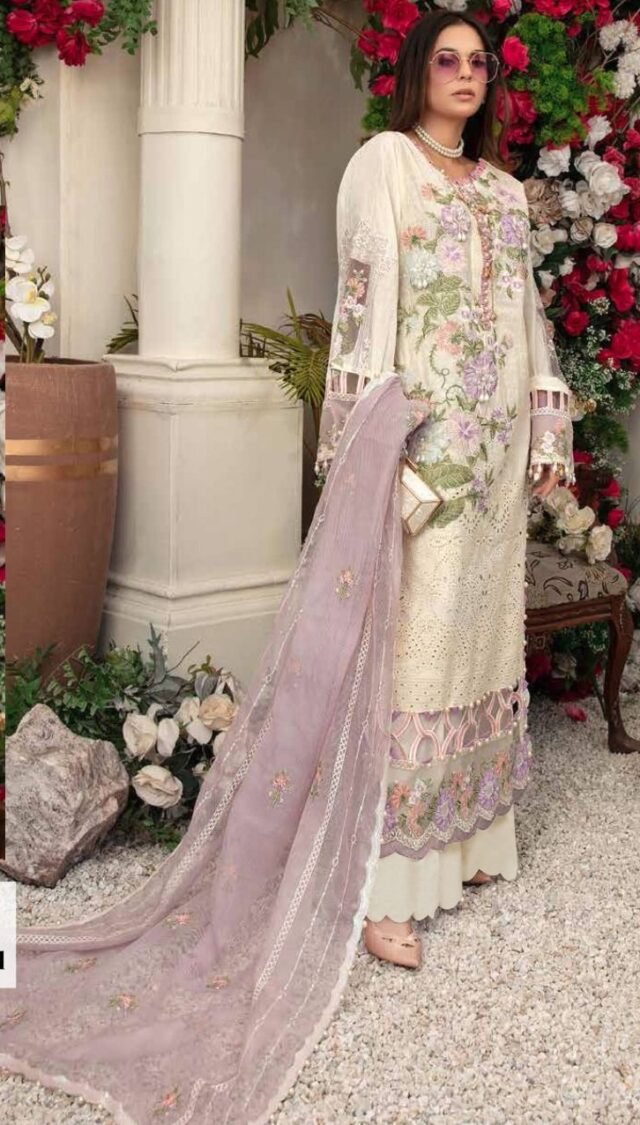 Pakistani Lawn Suits Wholesale Z-2062