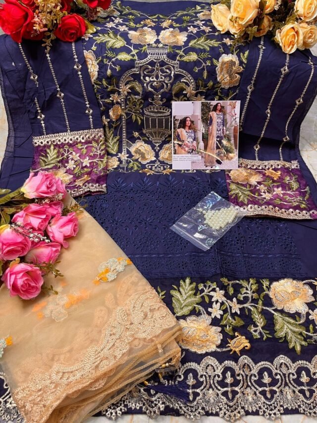 Pakistani Lawn Suits Wholesale Z-2063