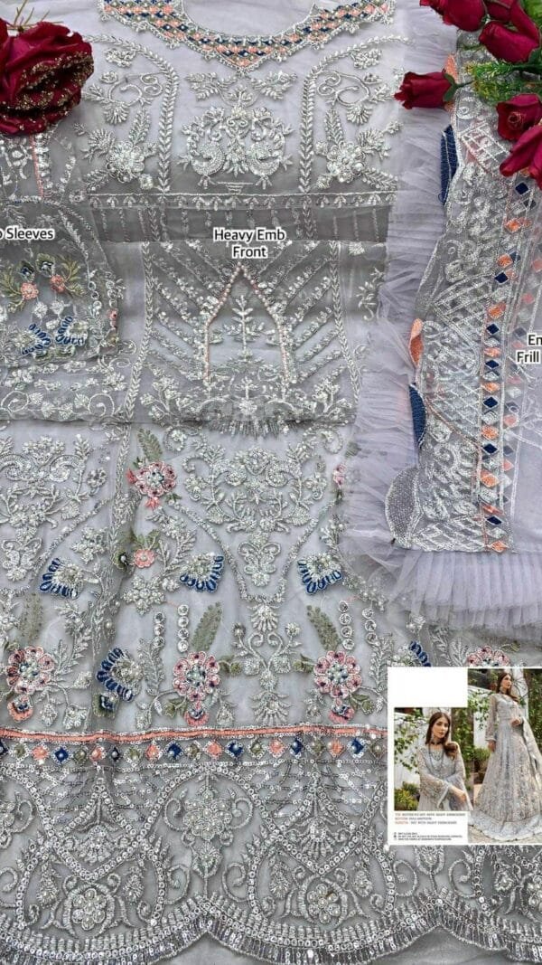 Pakistani Suits For Wedding Party R-454