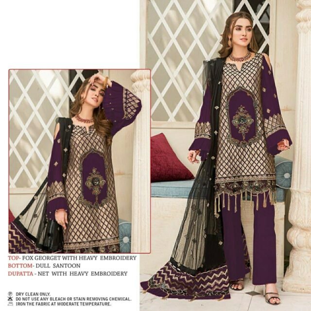 Pakistani Suits Online Cheap R 340-D
