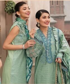 Cotton Heavy Embroidered Pakistani Dresses Wholesale Z 2144