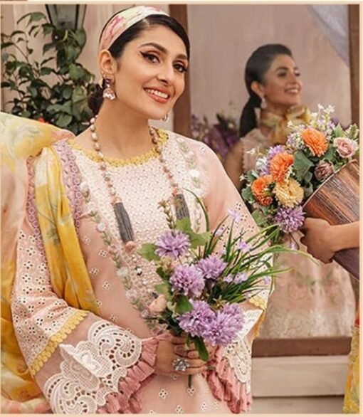 Cotton Heavy Embroidered Pakistani Dresses Wholesale Z 2146
