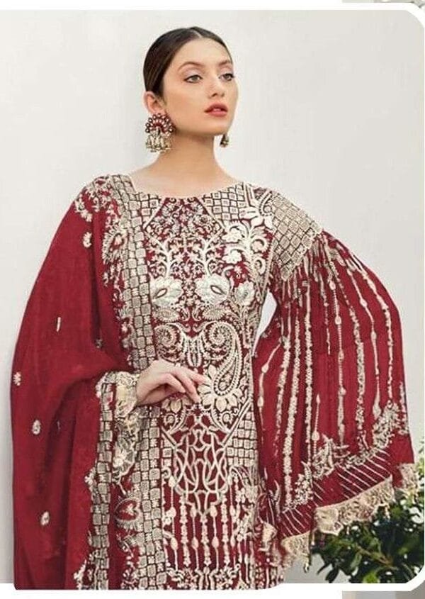 Fox Georgette Wholesale Salwar Kameez Pakistani Z 2103-A