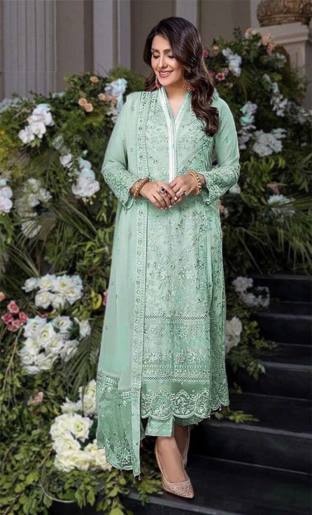 Georgette Pakistani Suits Online Shopping In India Z 2120-B