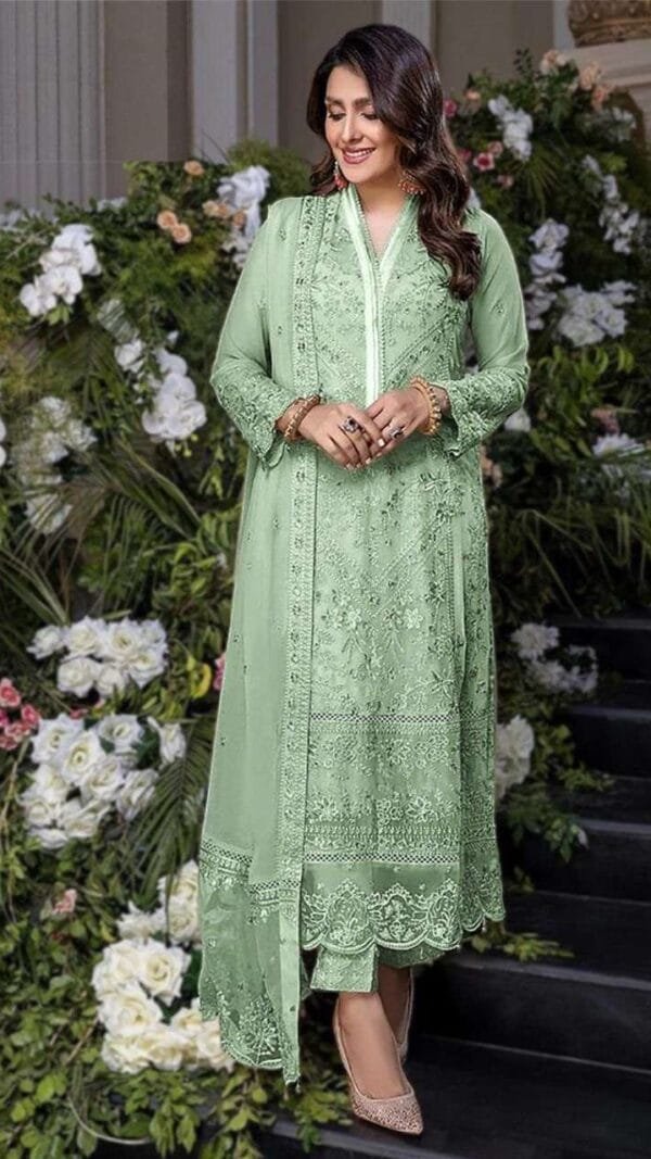 Georgette Pakistani Suits Online Shopping In India Z 2120-E