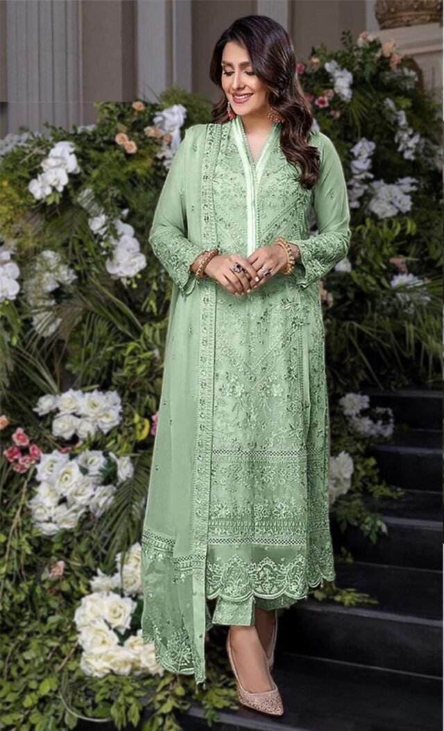Georgette Pakistani Suits Online Shopping In India Z 2120-E