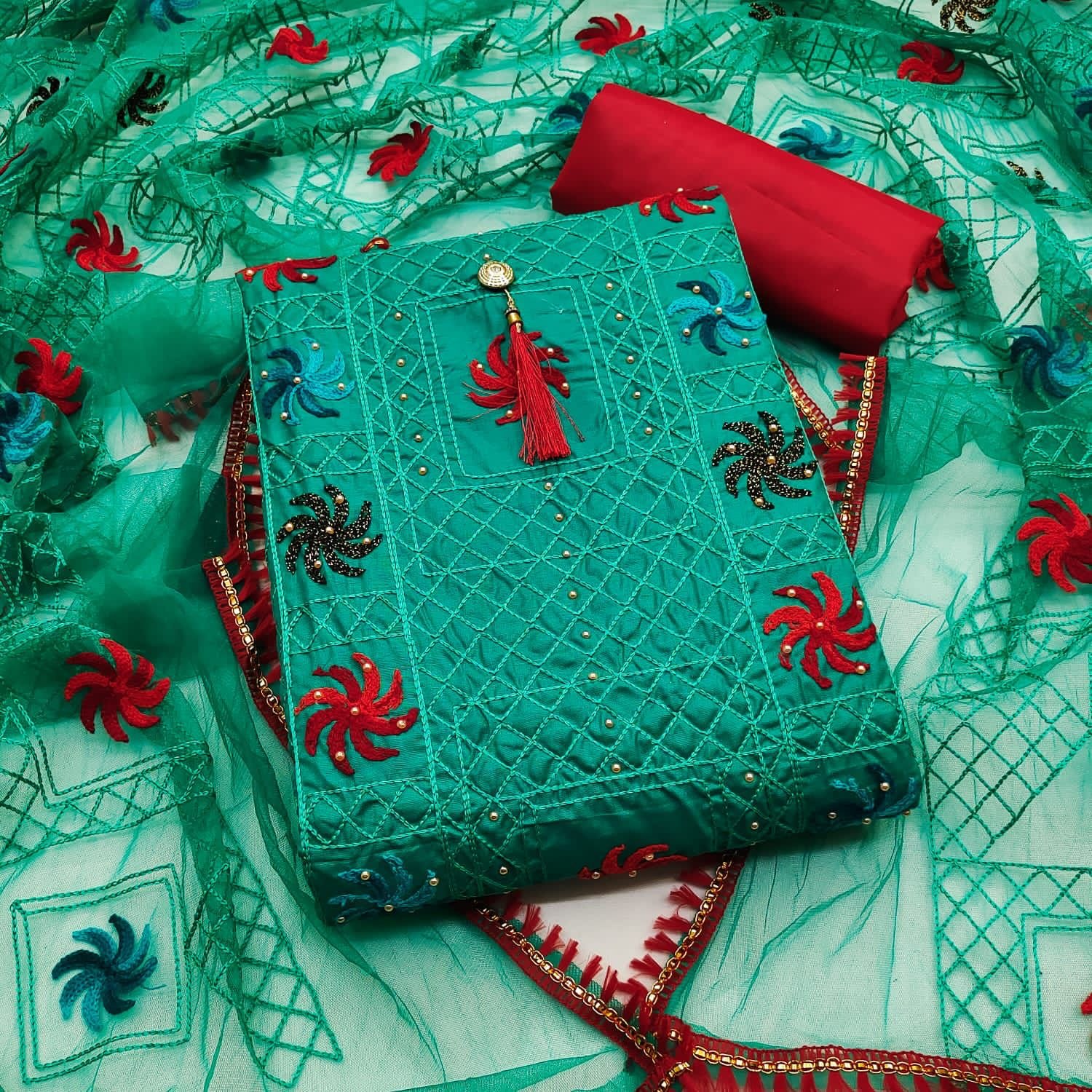 Aarvi Batik Queen Vol 1 Exclusive Cambric Cotton Dress Materials