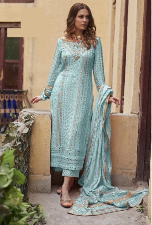 Online Wholesale Pakistani Suits 18016-E