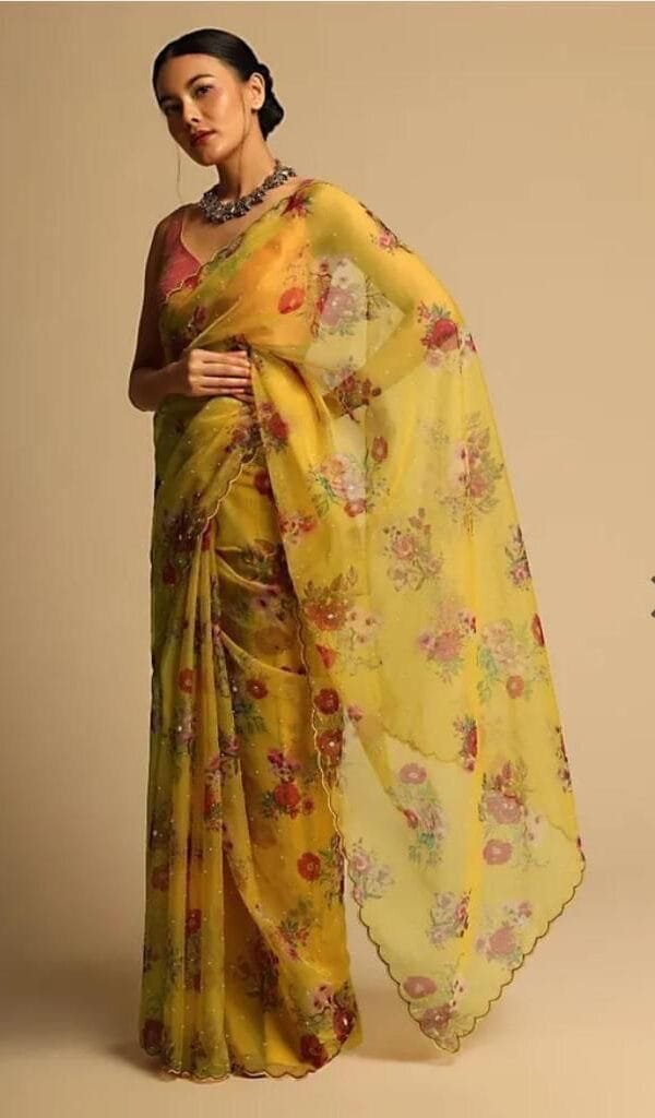 Pure Organza Silk Sarees