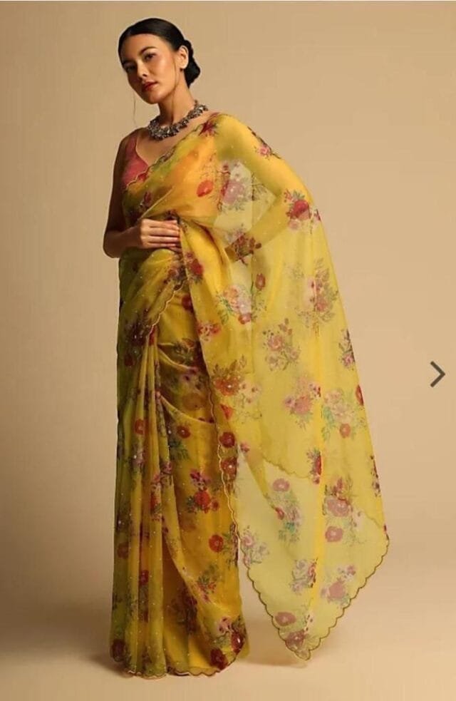 Pure Organza Silk Sarees